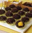 Bolo de cenoura com brigadeiro no potinho – Foto: Guia da Cozinha  Foto: Guia da Cozinha