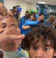 Gustavo Scarpa celebra título do Palmeiras na Academia de Futebol  Foto: instagram/@gustavoscarpa10
