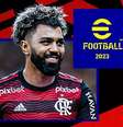 Gabigol é novo embaixador do eFootball 2023  Foto: Konami / Divulgação