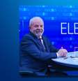 Lula na sabatina no 'JN':  presidente eleito foi generoso com verbas de propaganda às TVs nos 2 primeiros mandatos  Foto: Reprodução