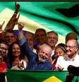 Lula comemora vitória na eleição presidencial   Foto: Reuters