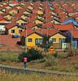 Construções do projeto Casa Verde e Amarela  Foto: Sergio Castro/Estadão / Estadão