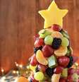 1. Modelo simples de árvore de natal de frutas. Fonte – Decor Fácil  Foto: Viva Decora
