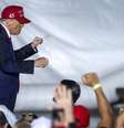 Donald Trump durante um evento na Flórida, nos Estados Unidos  Foto: EPA / Ansa - Brasil