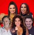 Alguns famosos que declaram voto e fizeram campanha por Lula  Foto: Reproduções