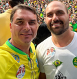 Flávio e Eduardo Bolsonaro  Foto: Reprodução/Instagram: @flaviobolsonaro