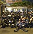 Motoboys se unem e deixam de jantar para doar pizzas a crianças no litoral de SP  Foto: Reprodução/Instagram: Projeto Lorena 013
