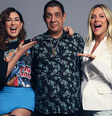 Fernanda Paes Leme, Zeca Pagodinho e Giovanna Ewbank   Foto: @gioh_oficial/Instagram/Reprodução / Elas no Tapete Vermelho
