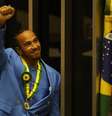 Lewis Hamilton recebeu o título de cidadão honorário do Brasil nesta segunda-feira, 7.  Foto: Wilton Junior/ESTADÃO / Estadão