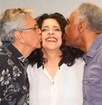 Caetano Veloso, Gal Costa e Gilberto Gil são amigos e parceiros musicais que marcaram a história da MPB  Foto: Reprodução/Instagram