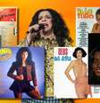 Gal Costa entre alguns discos de novelas com canções imortalizadas por sua voz poderosa  Foto: Reproduções