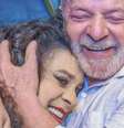 Lula publicou foto ao lado de Gal Costa   Foto: Divulgação/Ricardo Stuckert