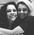 Sophie e Gal em um encontro na fase de preparação para a cinebiografia 'Meu Nome é Gal'  Foto: Reprodução
