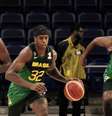 A seleção brasileira derrotou os Estados Unidos por 94 a 79.  Foto: Twitter/CBB / Estadão