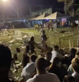 Vídeo mostra correria durante show de Nattanzinho e Xand Avião em Floriano, no Piauí.  Foto: Reprodução: Redes Sociais