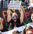 Protesto pelo clima na COP27 em Sharm El-Sheikh  Foto: EPA / Ansa - Brasil