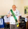 Pepe com a faixa de campeão mundial em 1962  Foto: Luiz Carlos Pavão/Terra