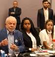 Segundo Lula, é importante que haja representantes dos povos originários ocupem cargos de liderança  Foto: Imagem: Pedro Borges/Alma Preta  / Alma Preta