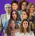'Travessia' e 'Todas as Flores' têm algo em comum: o domínio das personagens femininas. Pobres homens...  Foto: Reproduções