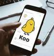Koo, rede social do passarinho amarelo, está fazendo sucesso no Brasil em meio à crise do Twitter (Imagem: Reprodução/Koo)  Foto: Canaltech