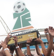 Cariocas comemoram o título da Taça das Favelas  Foto: Divulgação