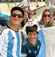Cano acompanha estreia da Argentina na Copa  Foto: Reprodução