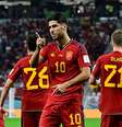 Marco Asensio fez o segundo gol espanhol.  Foto: JAVIER SORIANO / AFP / Lance!