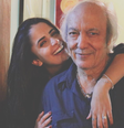 Fernanda Passos e Erasmo Carlos  Foto: Reprodução/Instagram/@fearistides