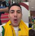 Nas redes sociais, Guilherme Pitta compartilha momentos do 'esquenta' para a estreia da Seleção Brasileira na Copa do Mundo do Catar  Foto: Reprodução/Instagram/@guipitta_