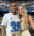 Influenciadora anunciou fim de relacionamento com jogador Rodrygo às vésperas da estreia da seleção brasileira  Foto: Reprodução / Instagram