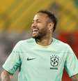 Neymar em treino antes da estreia da seleção brasileira na Copa do Mundo  Foto: Flickr/CBF Oficial