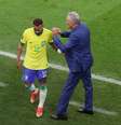 Neymar e Tite  Foto: Reuters