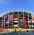 Estádio 974 foi construído com 974 contêineres no Catar  Foto: Jennifer Lorenzini / Reuters