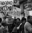 Fundado em 1978, Movimento Negro Unificado derrubou mito da 'democracia racial' e denunciou racismo como problema estrutural, que precisava ser enfrentado  Foto: Jesus Carlos / BBC News Brasil