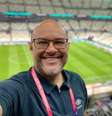 Marcelo do Ó na estreia da seleção brasileira contra a Sérvia  Foto: Arquivo pessoal
