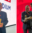 Galvão Bueno é homenageado pela FIFA: "Muita história para contar"  Foto: Reprodução/Instagram