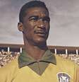 Imagem mostra Didi com a camisa da Seleção Brasileira.  Foto: Imagem: Reprodução/Museu da Pelada / Alma Preta