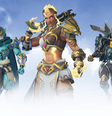 Novos visuais de Overwatch 2 seguem o tema da Batalha pelo Olimpo  Foto: Blizzard / Divulgação