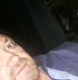 O motorista José Altair Biscaia gravou um vídeo quando estava dentro de caminhão soterrado no Paraná.  Foto: Reprodução/Twitter