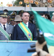 Bolsonaro em parada militar do 7 de Setembro  Foto: Antonio Cruz/Agência Brasil