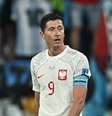 Robert Lewandowski  durante a partida entre Polônia e Argentina na Copa do Mundo do Catar  Foto: Dylan Martinez /  
