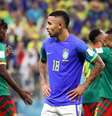 Gabriel Jesus durante a partida da seleção brasileira contra Camarões  Foto: EPA / Ansa - Brasil