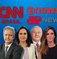 Entre os dispensados, Augusto Nunes e Carla Cecato, da Jovem Pan News; Boris Casoy e Monalisa Perrone, da CNN Brasil  Foto: Reproduções