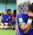 Gabriel Jesus e Alex Telles estão fora da Copa (Foto: EFE/EPA/Abedin Taherkenareh; EFE/EPA/Ali Haider)  Foto: Lance!