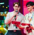 Kit Connor e Joe Locke, protagonistas de "Heartstopper", participaram de painel surpresa da Netflix  Foto: Divulgação/CCXP22/I Hate Flash