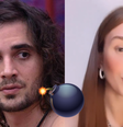 Fiuk foi um dos convidados da 'Farofa da Gkay' e deixou explícita uma notícia que ainda não havia sido anunciada ao público: o fim do namoro com Thaisa Carvalho.  Foto: Reprodução, TV Globo/Instagram / Purepeople