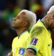 Neymar lamenta derrota do Brasil na Copa do Mundo 2022  Foto: Reuters