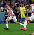 Brasil não entendeu o jogo e acabou eliminado pela Croácia (Foto: EFE/EPA/Neil Hall)  Foto: Lance!