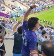 Torcedor argentino celebra a derrota e eliminação do Brasil da Copa do Catar.  Foto: Reprodução/Twitter