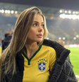 Carol Cabrino, esposa de Marquinhos, revela rituais em dia de jogo da Seleção Brasileira  Foto: Reprodução/Instagram/@carolcabrino
